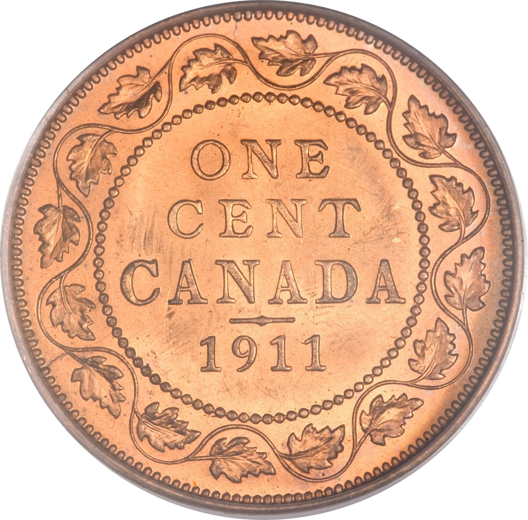 Canada 1 Cent Coin | King George V | KM15 | 1911