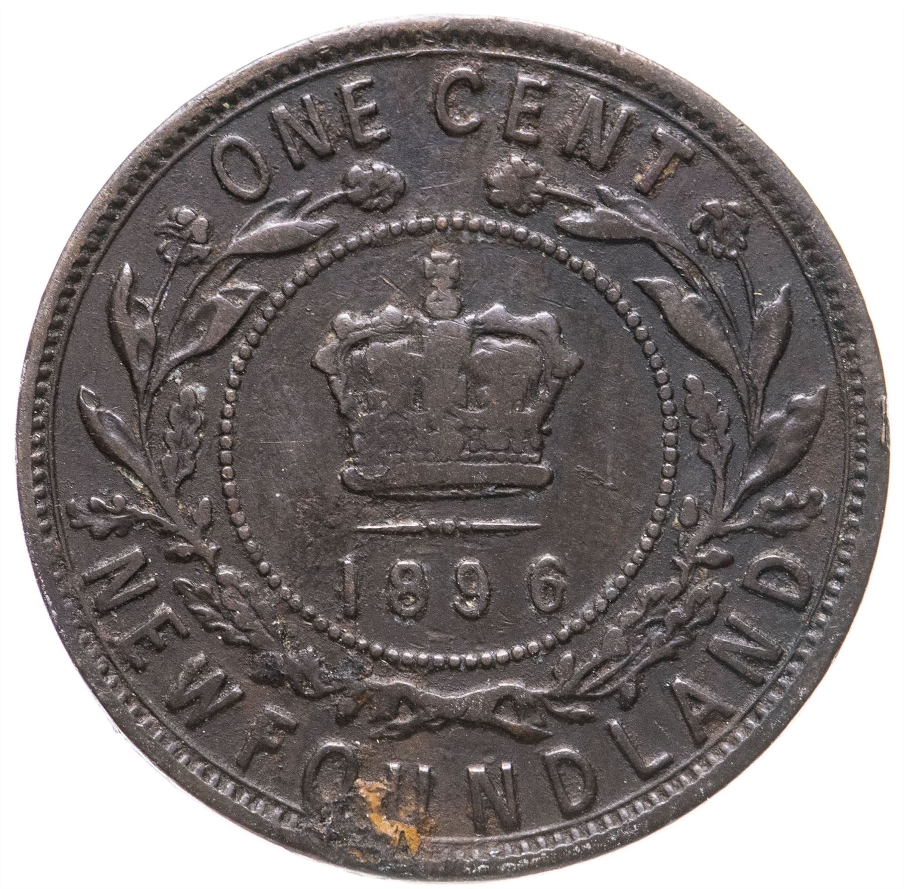 Canada 1 Cent Coin | Queen Victoria | KM7 | 1876 - 1901