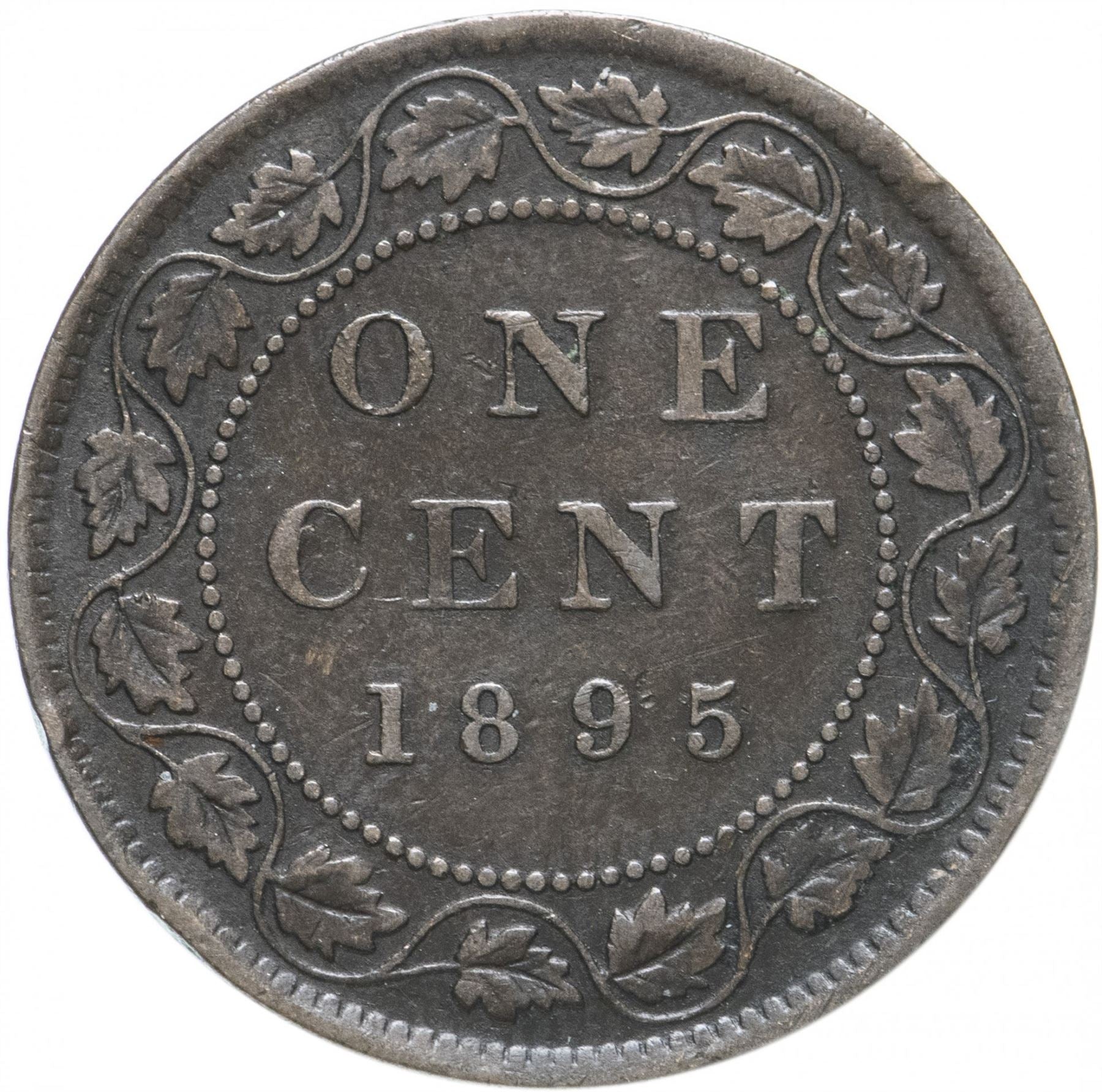 Canada 1 Cent Coin | Queen Victoria | KM7 | 1876 - 1901