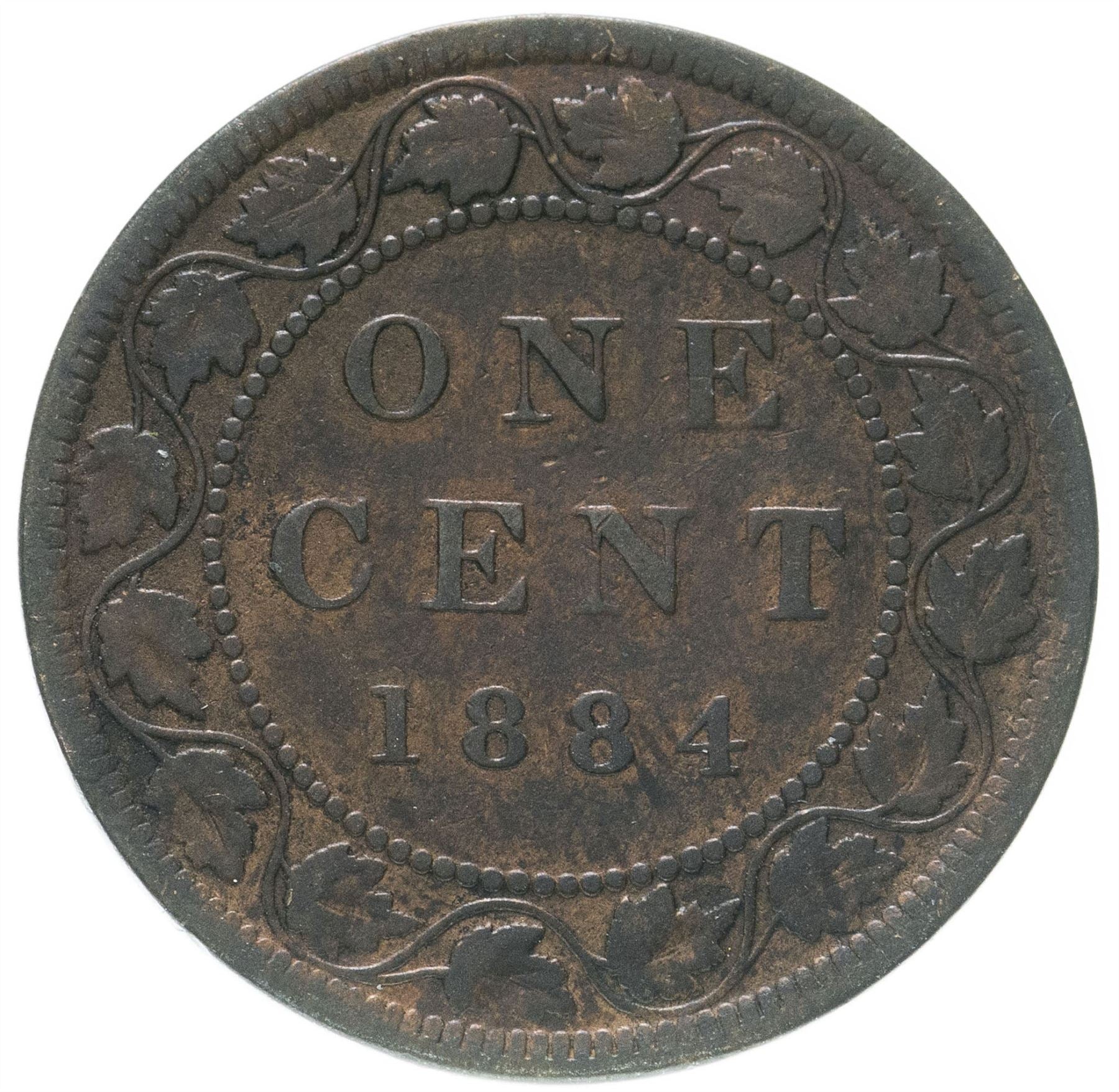 Canada 1 Cent Coin | Queen Victoria | KM7 | 1876 - 1901