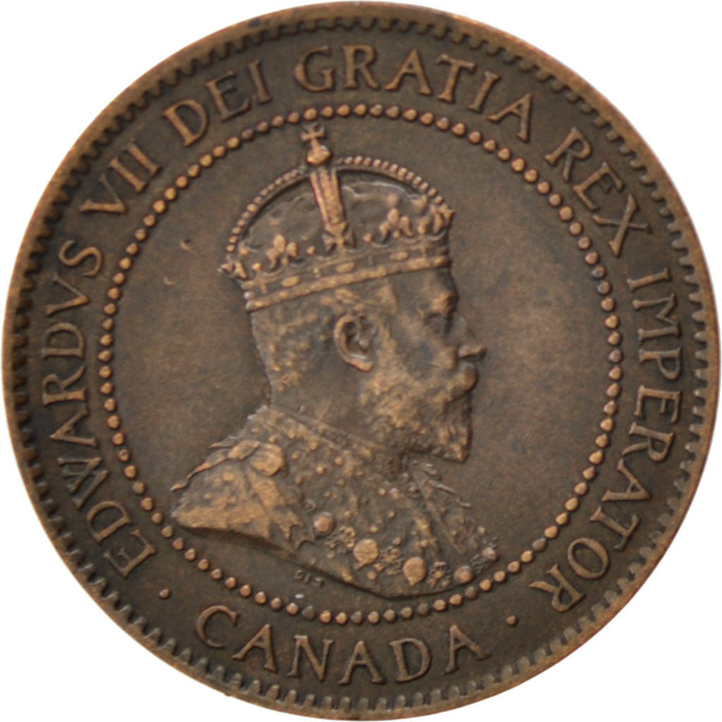 Canada Coin Canadian 1 Cent | King Edward VII | KM8 | 1902 - 1910