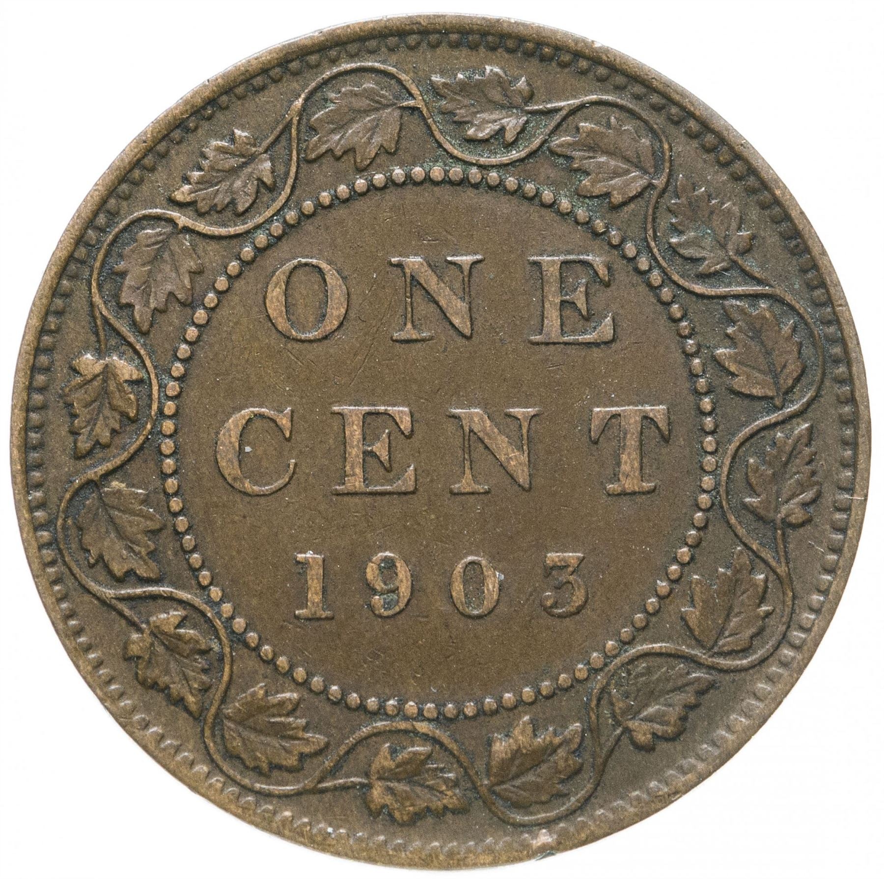 Canada Coin Canadian 1 Cent | King Edward VII | KM8 | 1902 - 1910