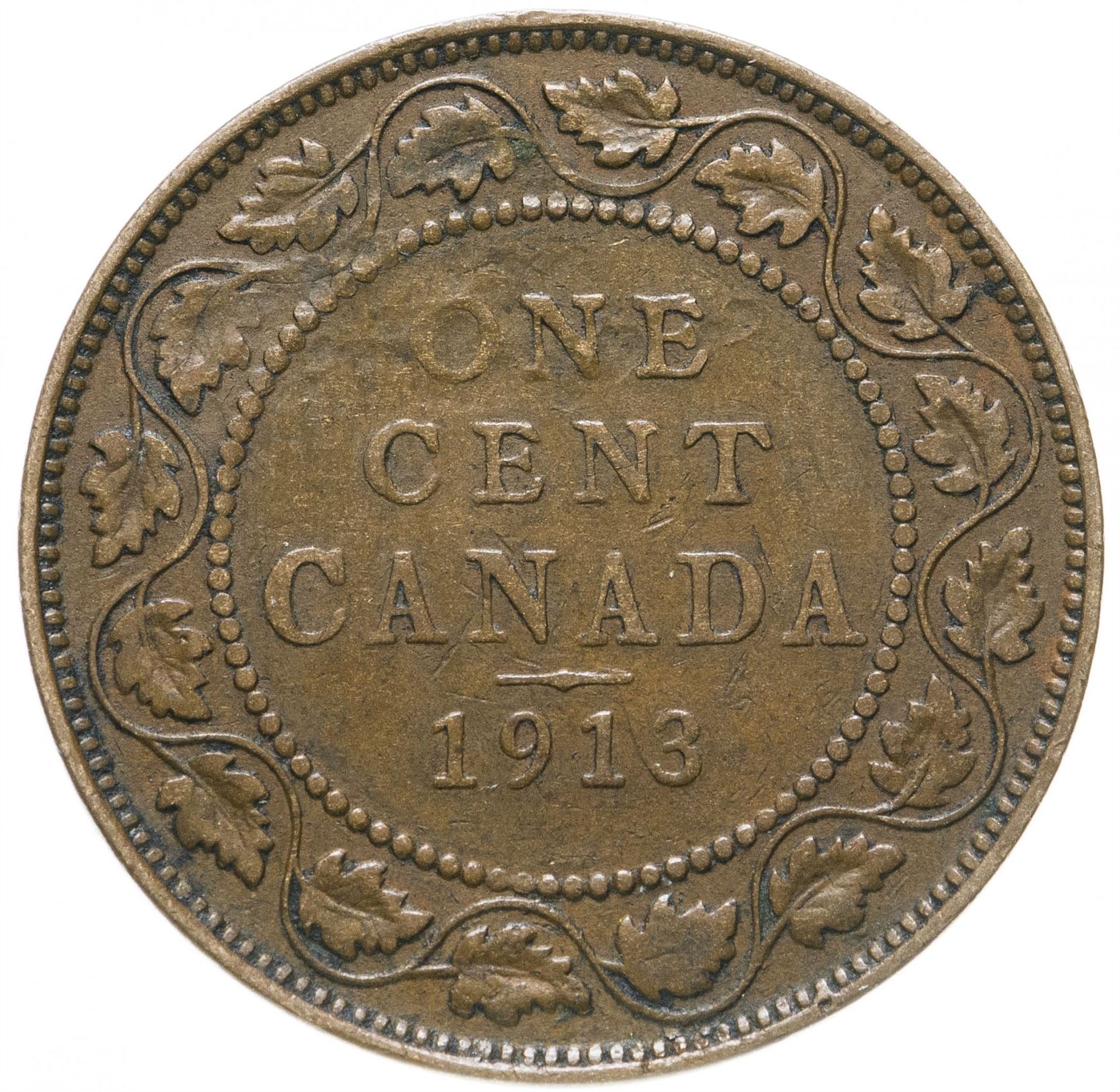 Canada Coin Canadian 1 Cent | King George V | KM21 | 1912 - 1920