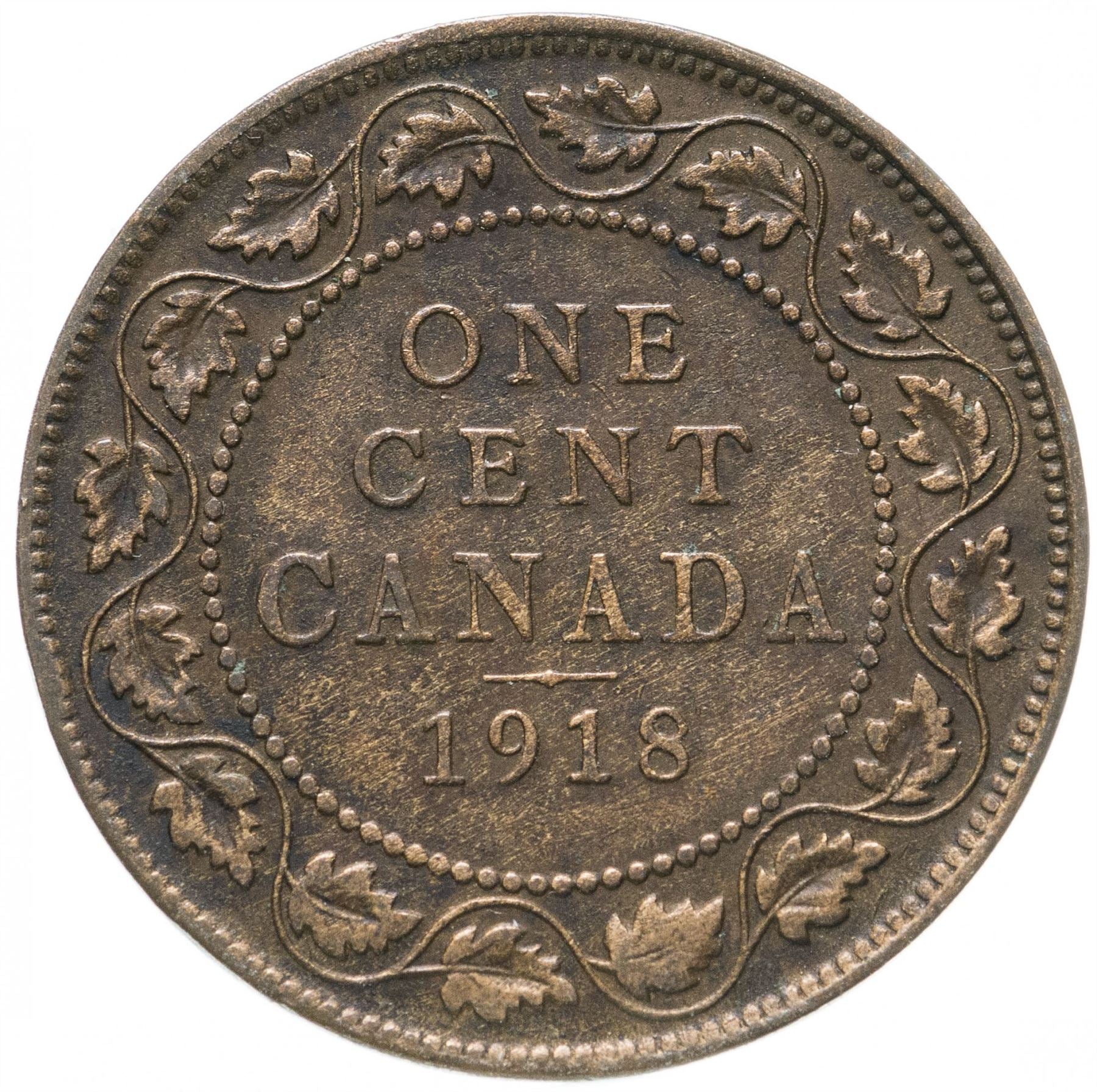 Canada Coin Canadian 1 Cent | King George V | KM21 | 1912 - 1920