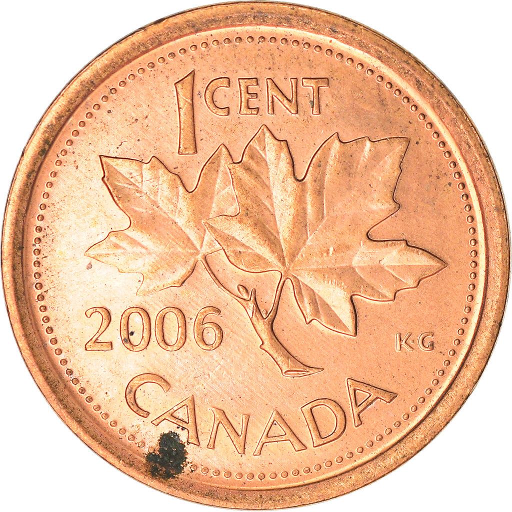 Canada Coin Canadian 1 Cent | Queen Elizabeth II | Maple Leaf | KM490 | 2003 - 2012