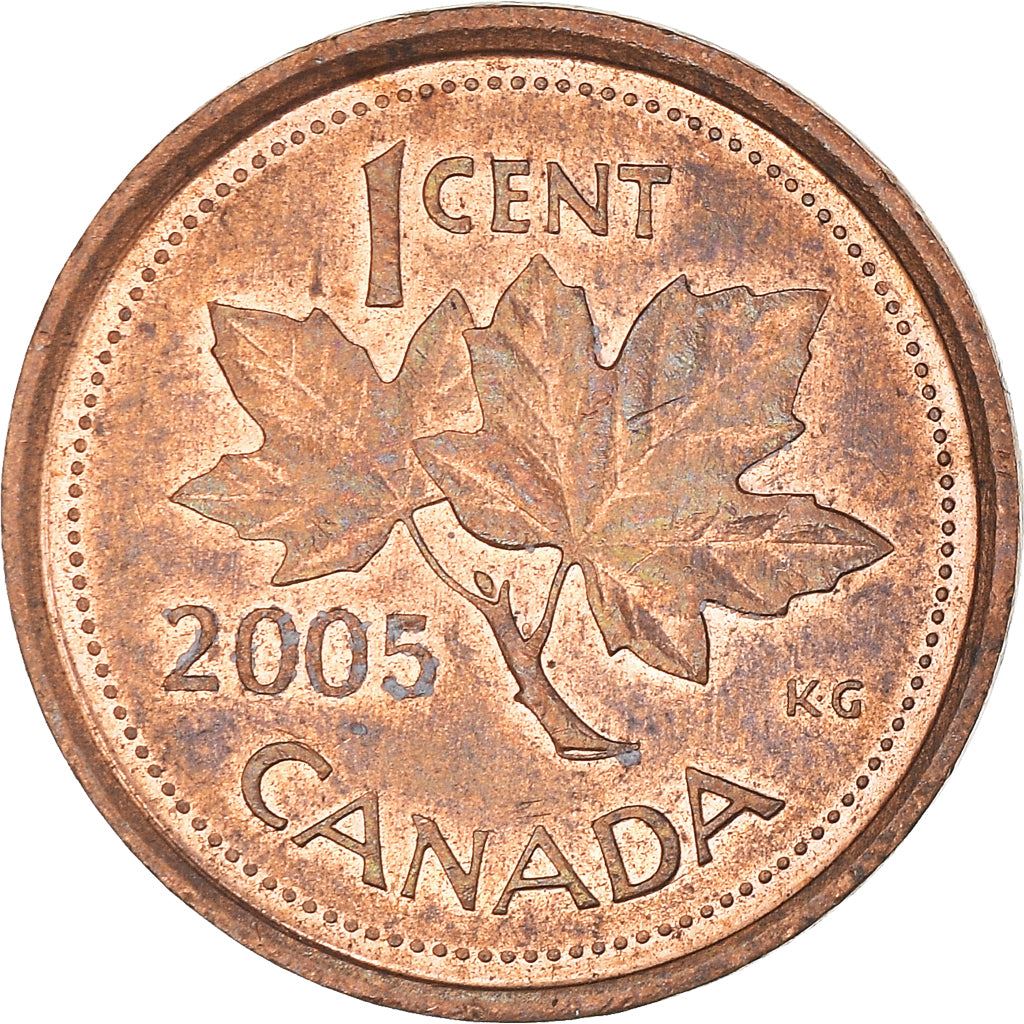 Canada Coin Canadian 1 Cent | Queen Elizabeth II | Maple Leaf | KM490 | 2003 - 2012