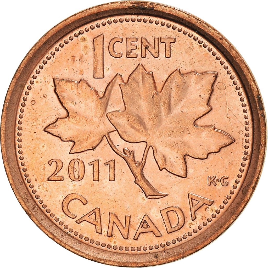 Canada Coin Canadian 1 Cent | Queen Elizabeth II | Maple Leaf | KM490a | 2003 - 2012