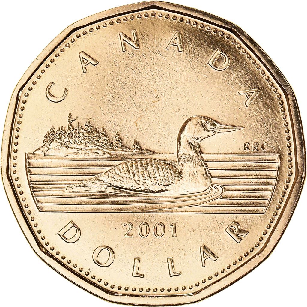 Canada Coin Canadian 1 Dollar | Elizabeth II | Loon | KM186 | 1990 - 2003