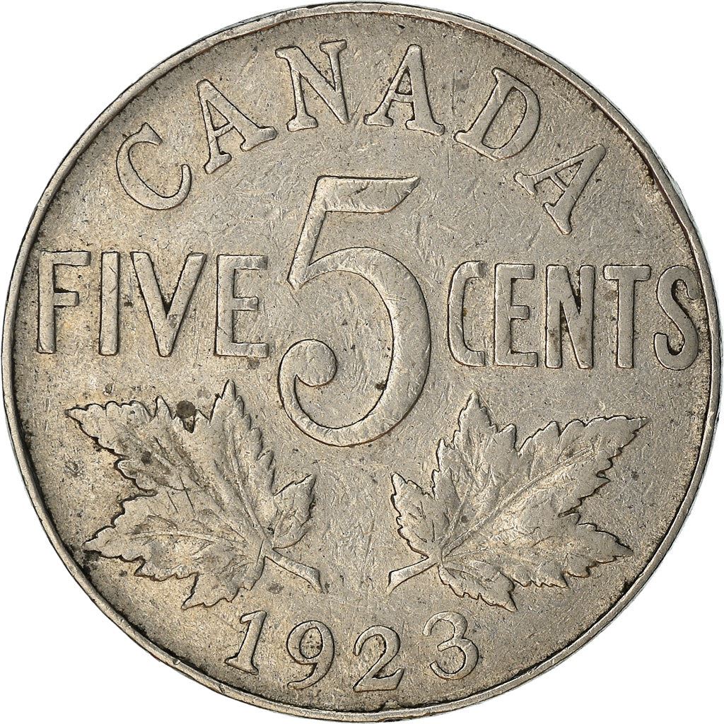 Canada Coin Canadian 5 Cents | King George V | KM29 | 1922 - 1936