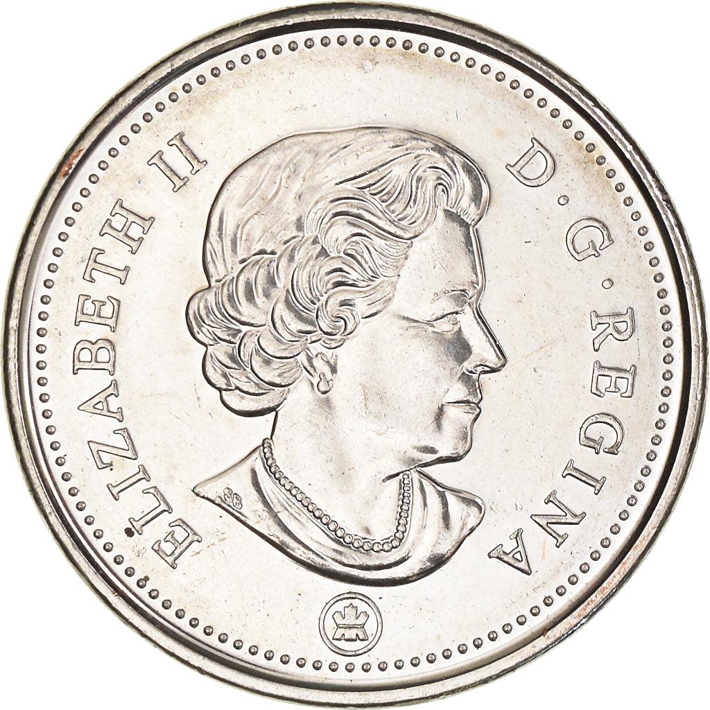 Canada Coin Canadian 5 Cents | Queen Elizabeth II | Beaver | Maple Leave | KM491 | 2003 - 2021