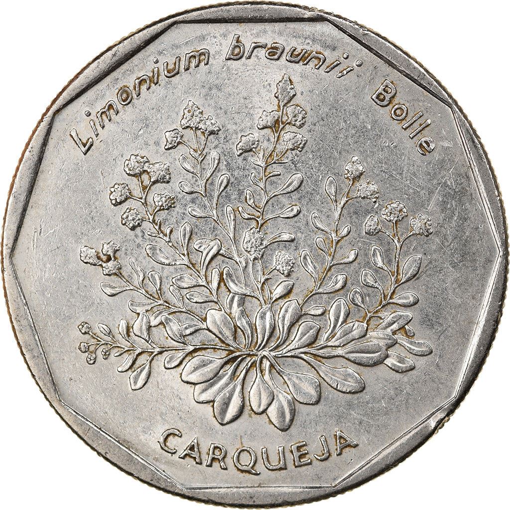 Cape Verde | 20 Escudos Coin | Carqueja Flowers | KM33 | 1994