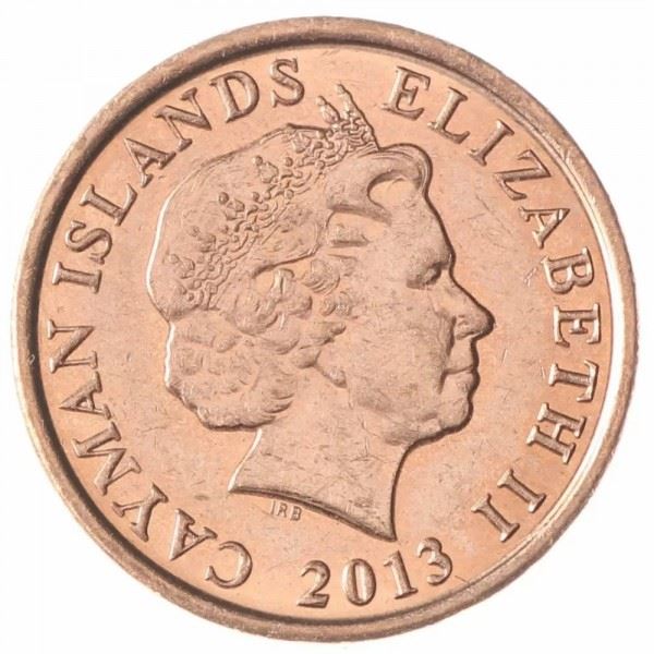 Cayman Islands | 1 Cent Coin | Grand Cayman Thrush | Elizabeth II | Km:131 | 1999 - 2019