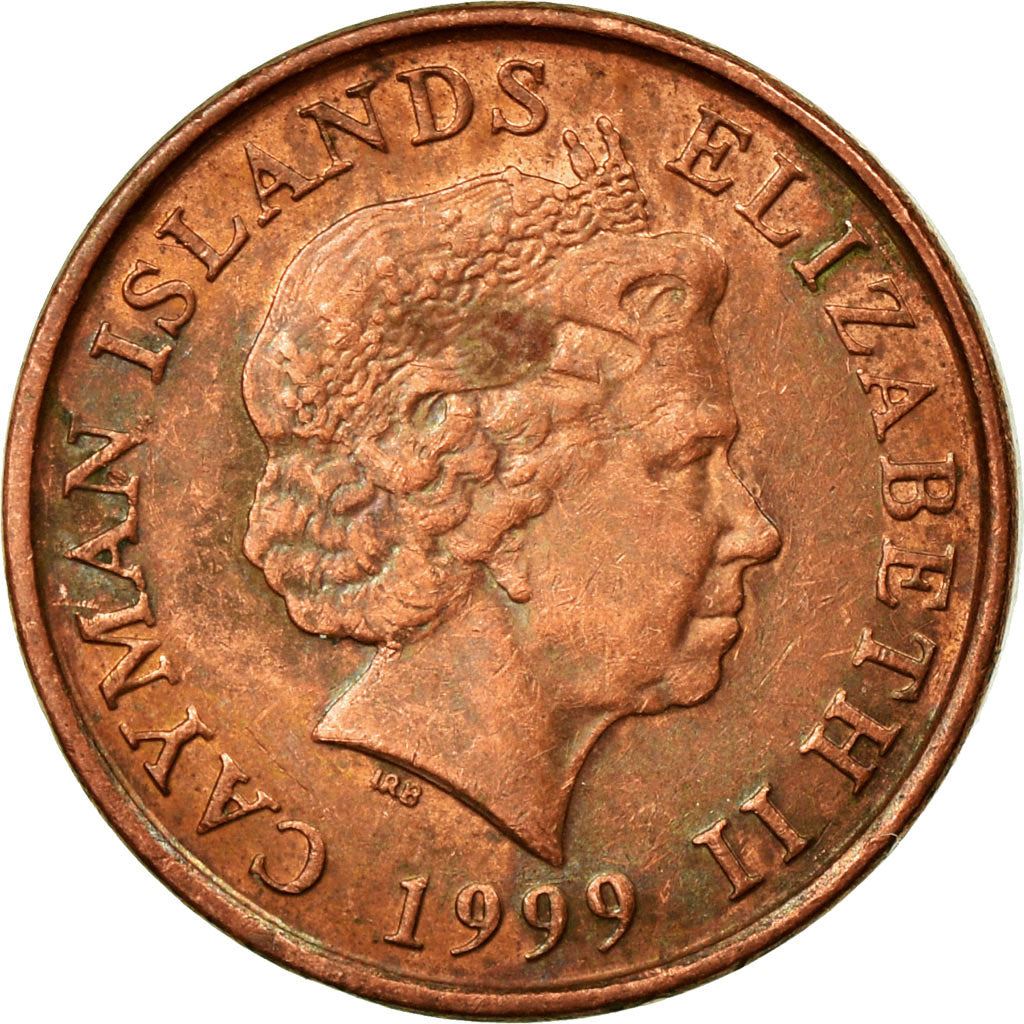 Cayman Islands | 1 Cent Coin | Grand Cayman Thrush | Elizabeth II | Km:131 | 1999 - 2019