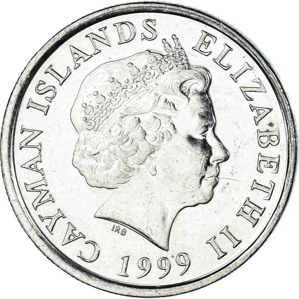 Cayman Islands | 10 Cents Coin | Green Turtle | Elizabeth II | Km:133 | 1999 - 2022