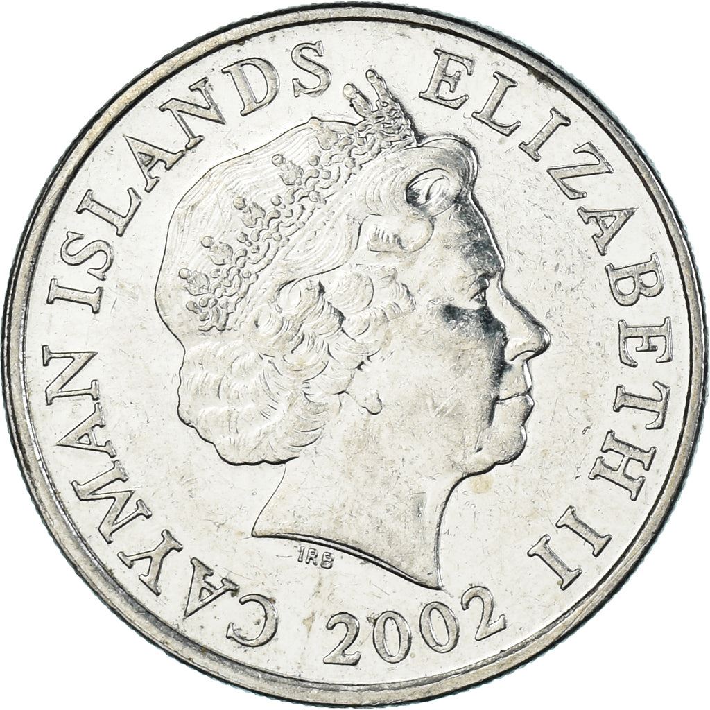 Cayman Islands | 25 Cents Coin | Schooner "Kirk B" | Elizabeth II | Km:134 | 1999 - 2019