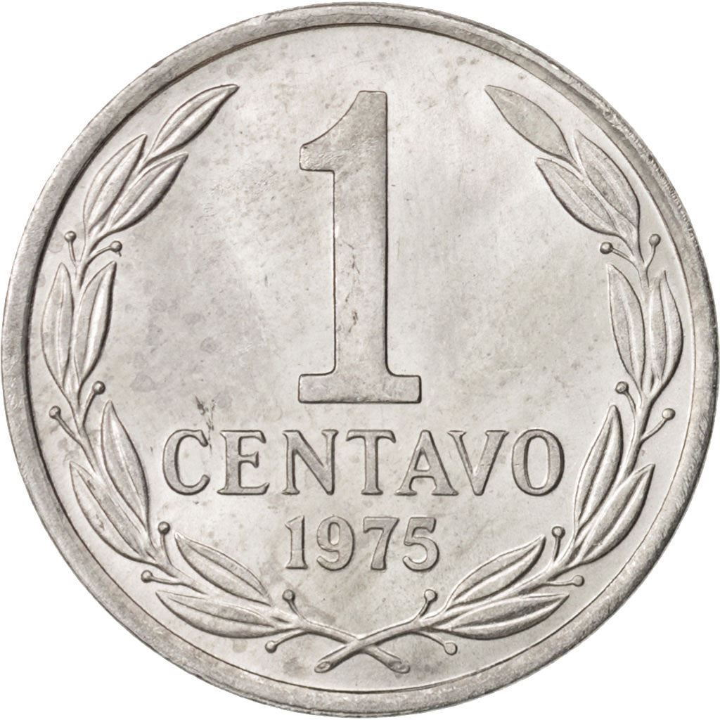 Chile | 1 Centavo Coin | KM203 | 1975