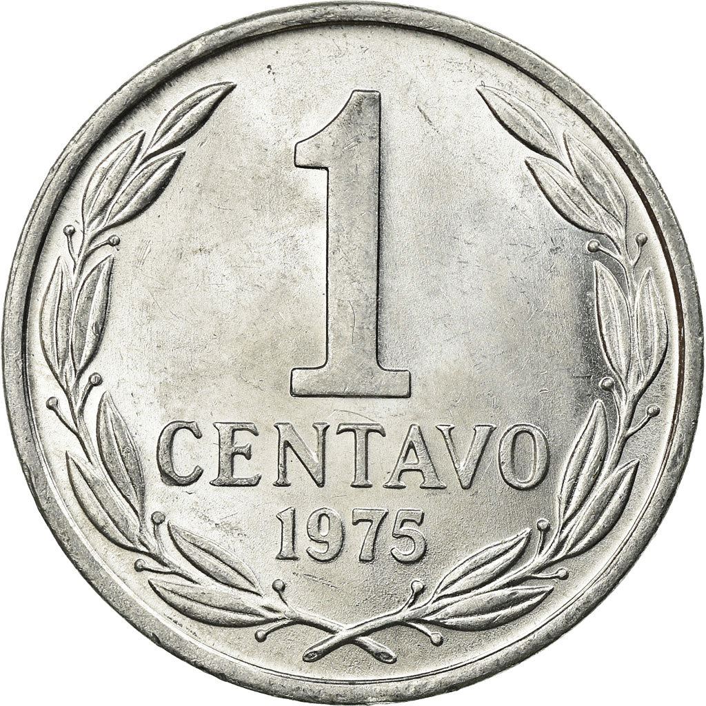 Chile | 1 Centavo Coin | KM203 | 1975