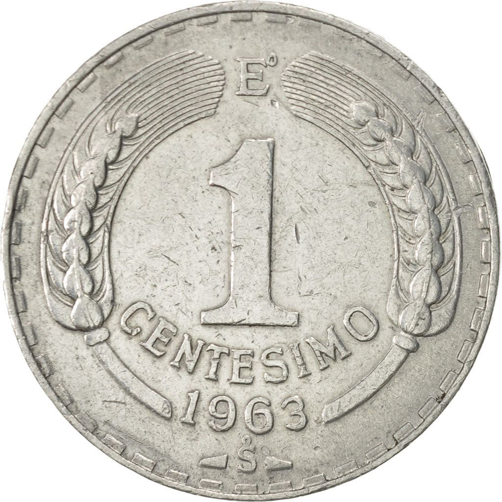 Chile | 1 Centesimo | KM189 | 960 - 1963