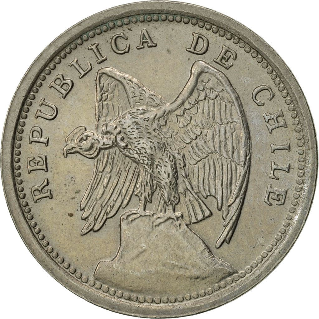 Chile 10 Centavos Coin | KM166 | 1920 - 1941