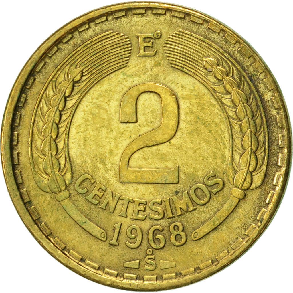 Chile | 2 Centesimos | KM193 | 1960 - 1970