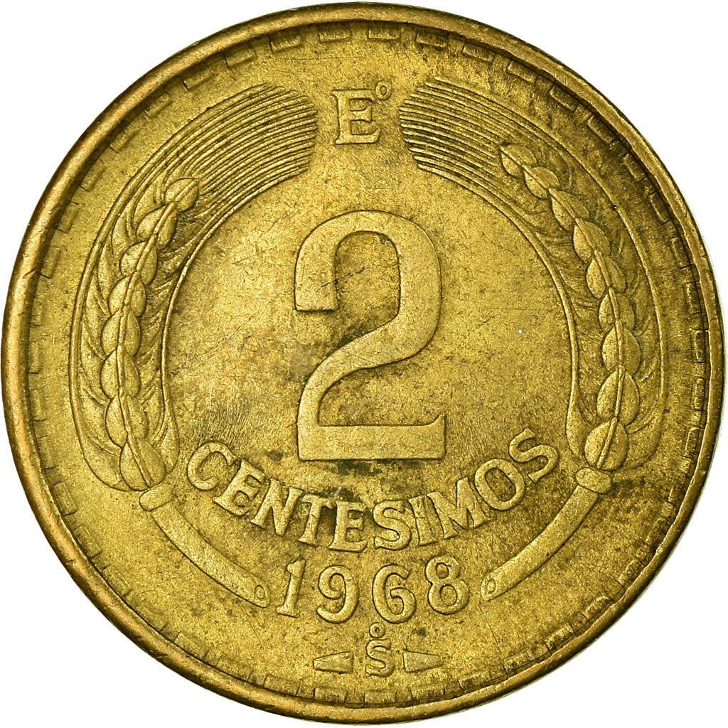 Chile | 2 Centesimos | KM193 | 1960 - 1970