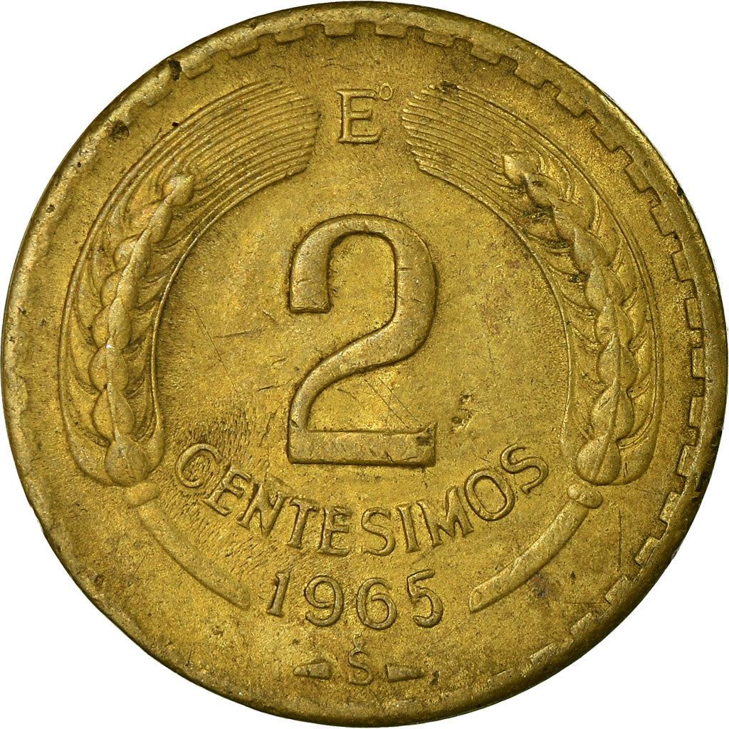 Chile | 2 Centesimos | KM193 | 1960 - 1970