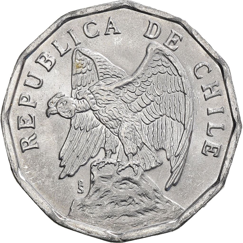 Chile 5 Centavos Coin | KM204a | 1976