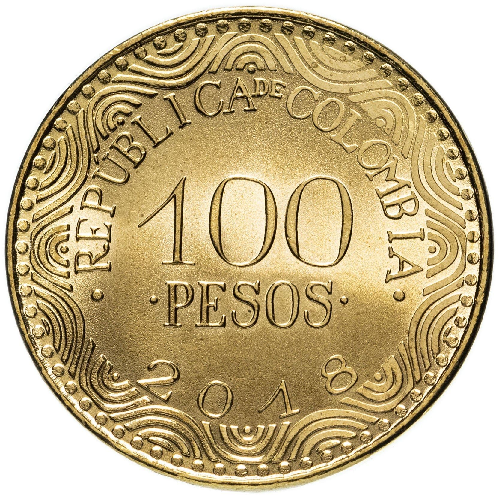 Colombia 100 Pesos | Frailejón plant Coin | 2012 - 2021