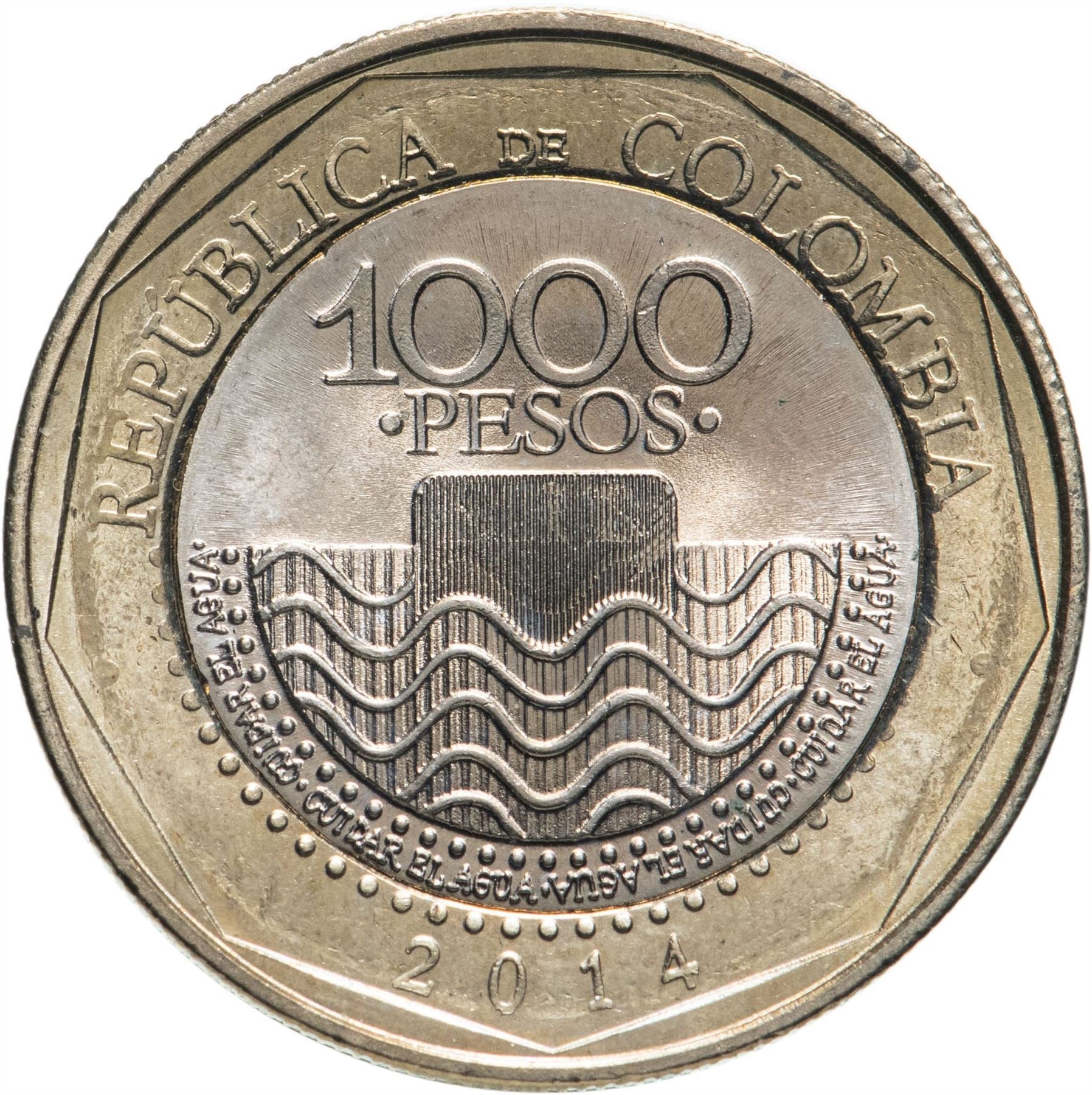 Colombia 1000 Pesos | Loggerhead turtle Coin | 2012 - 2020