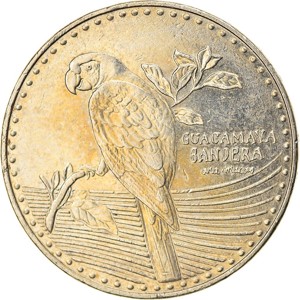 Colombia 200 Pesos | Scarlet macaw - Ara macao | tree branch Coin | 2012 - 2021