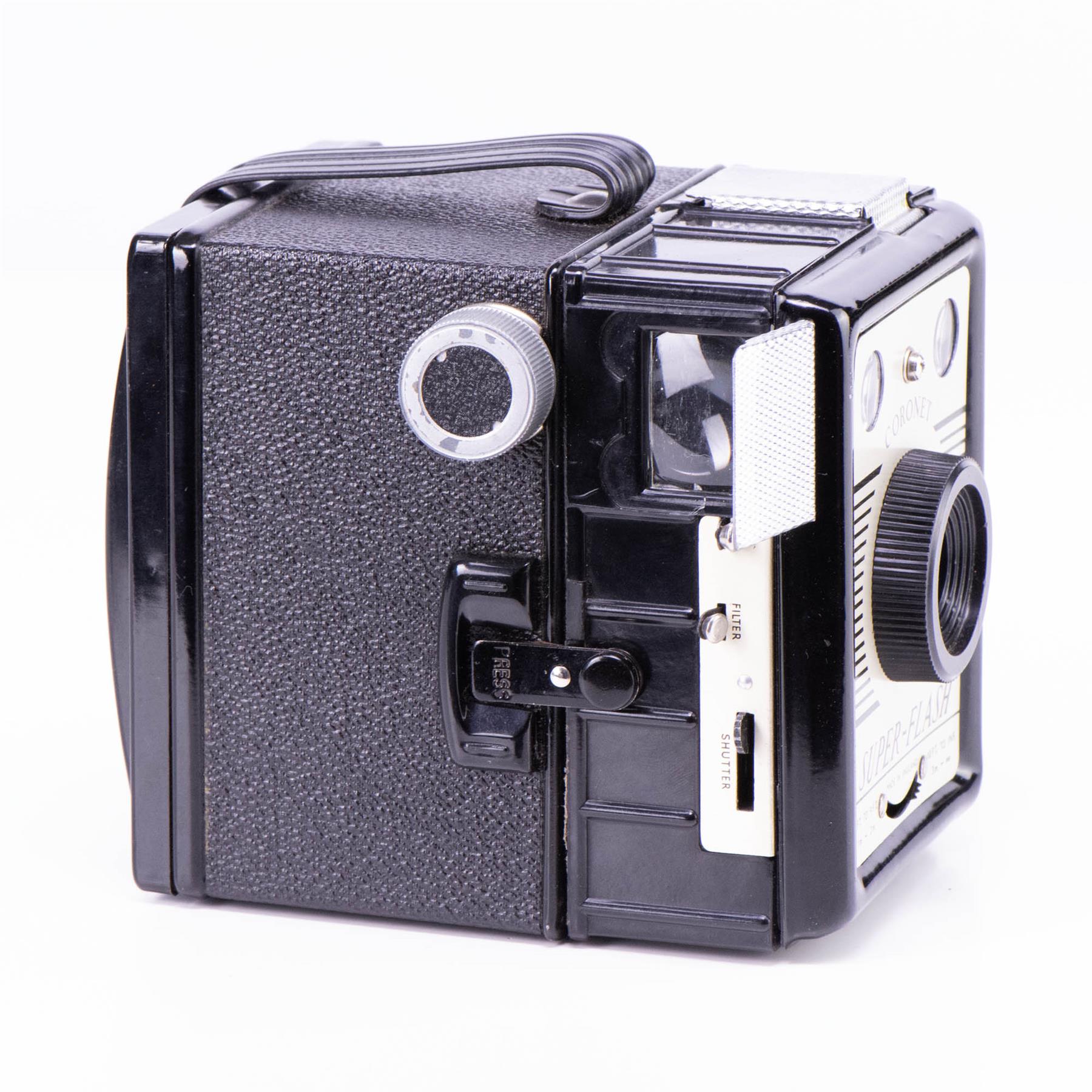 Coronet Super-Flash Camera | England | 1950 | Not working