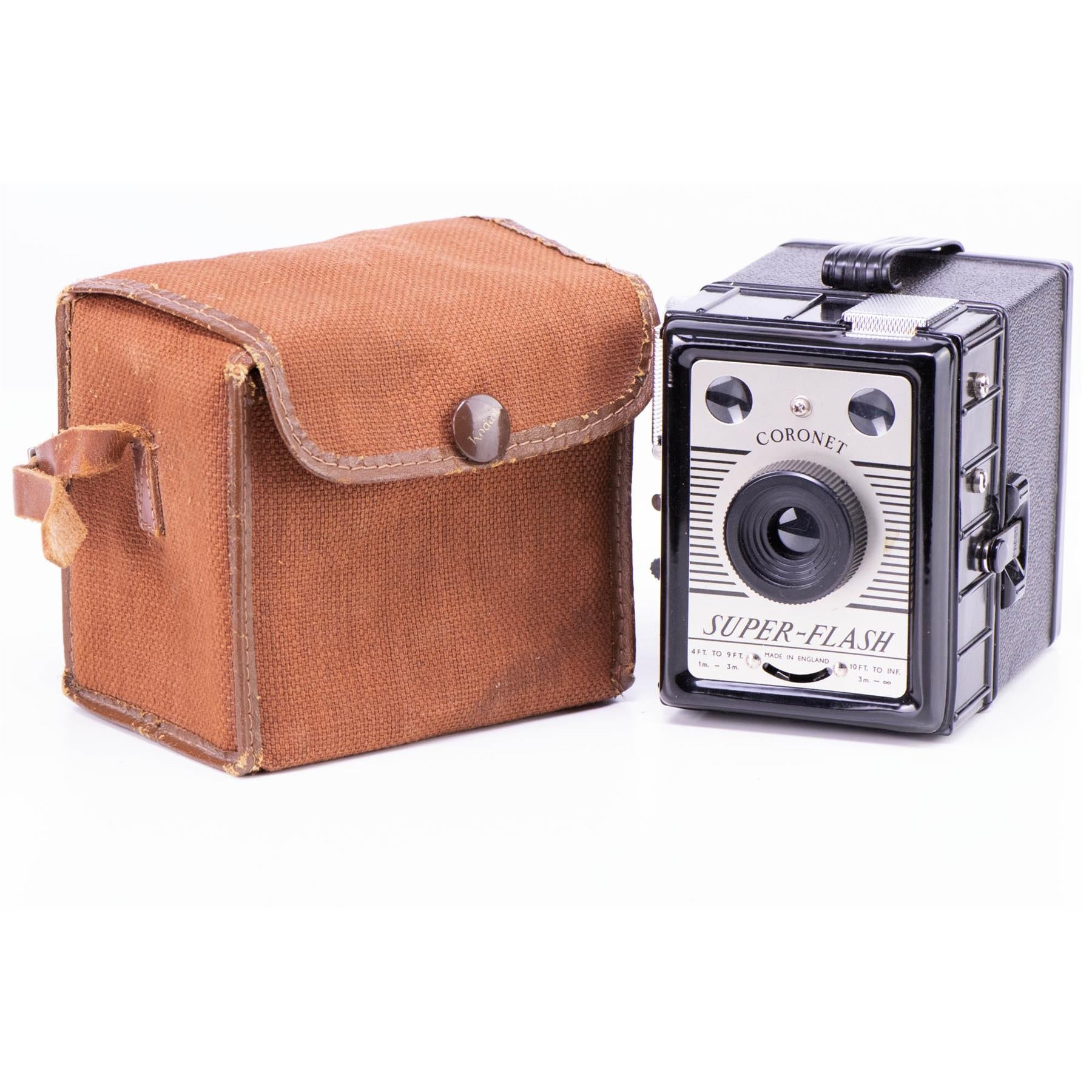 Coronet Super-Flash Camera | England | 1950 | Not working