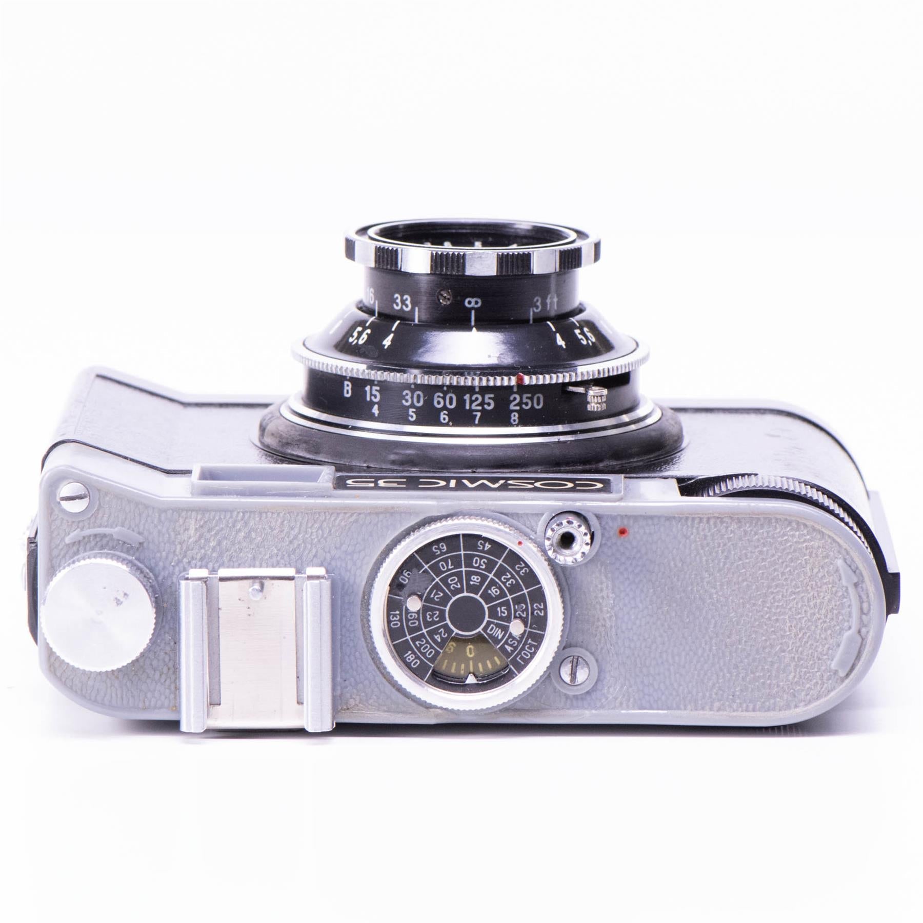 Cosmic 35 Camera | T-43 triplet 40mm f4 | Black | Soviet Union | 1963 - 1971