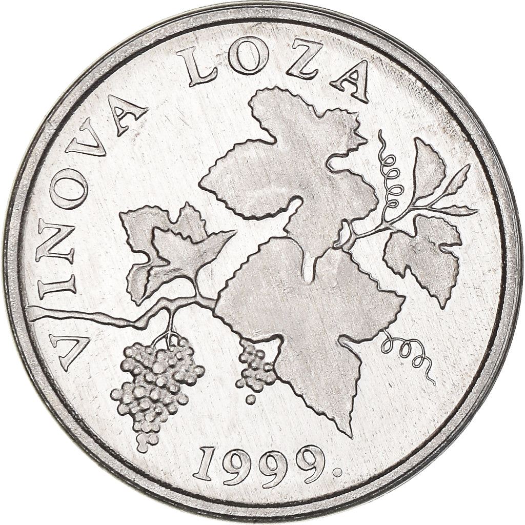 Croatia | 2 Lipe Coin | Hrvatska | Lush Grapes | KM4 | 1993 - 2021