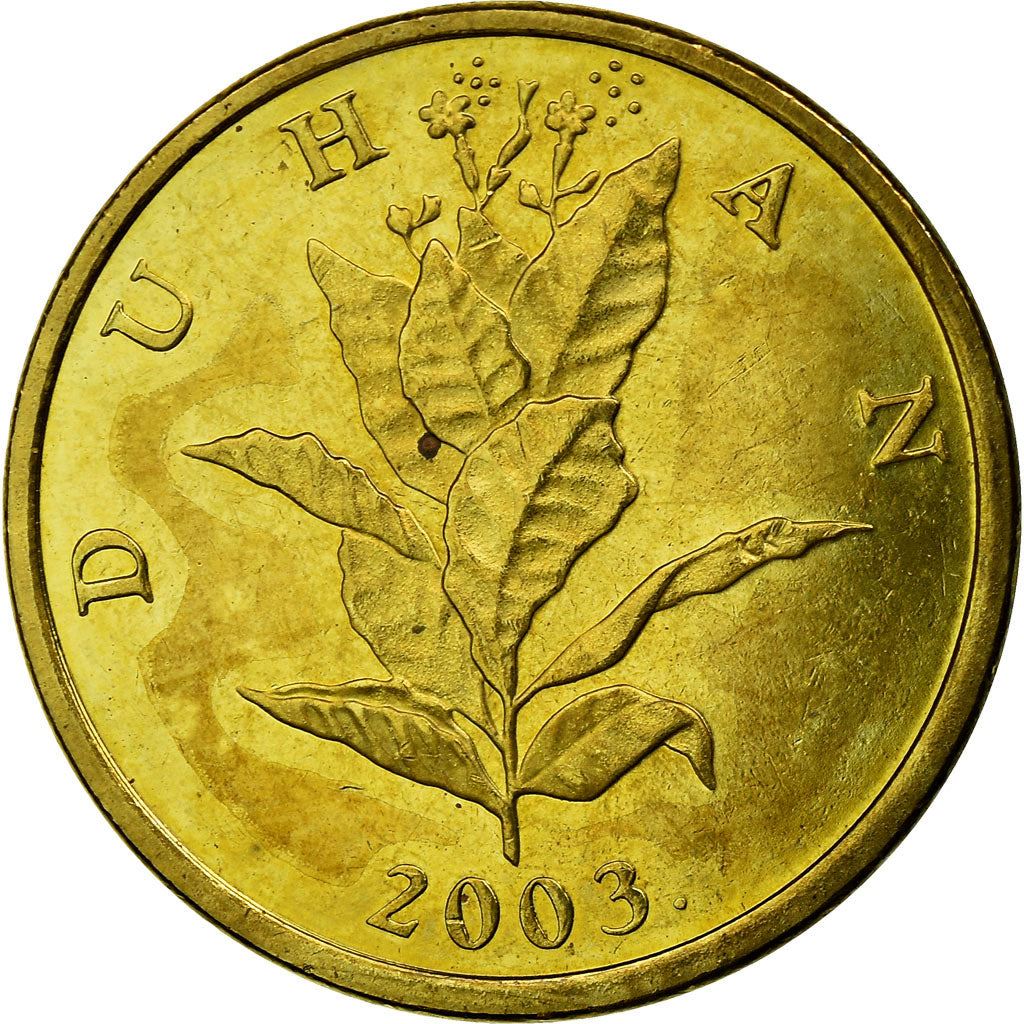 Croatia Coin Croatian 10 Lipa | Tobacco Plant | KM6 | 1993 - 2021