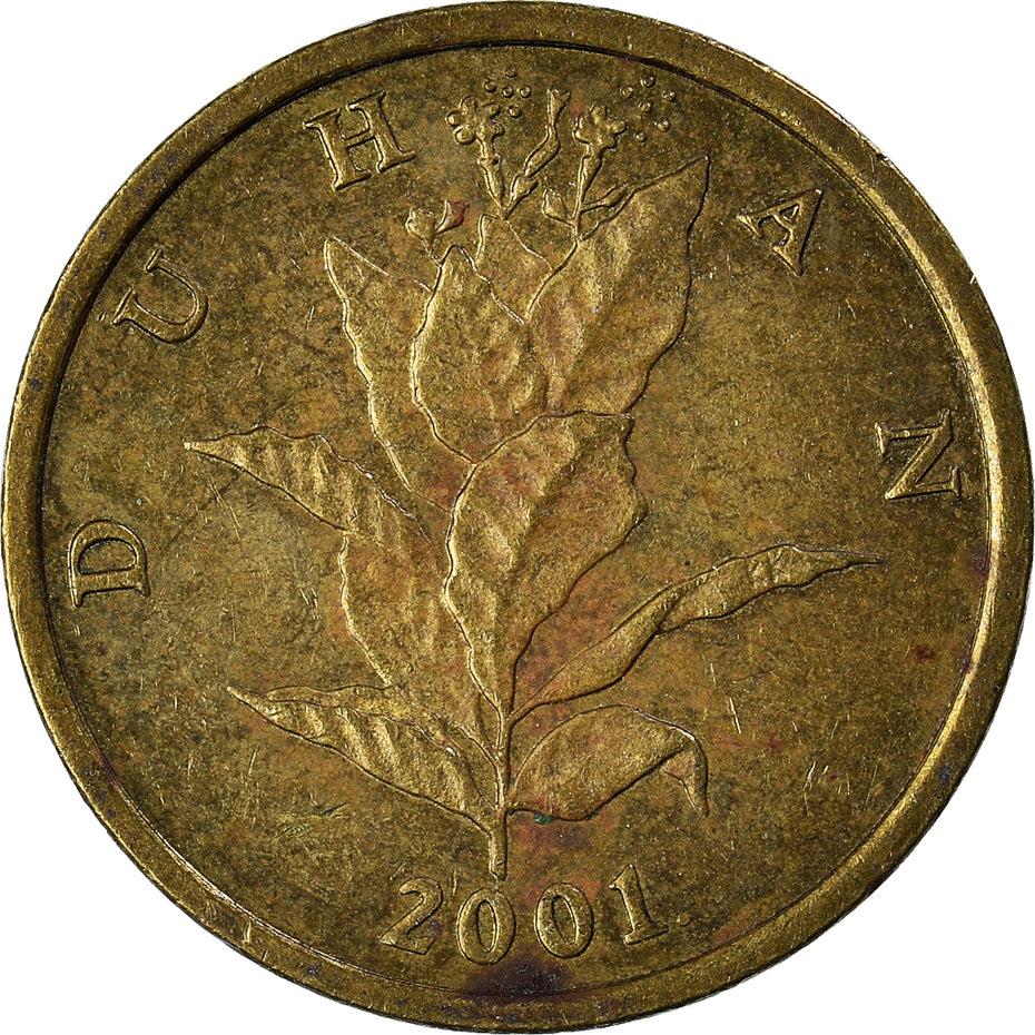 Croatia Coin Croatian 10 Lipa | Tobacco Plant | KM6 | 1993 - 2021