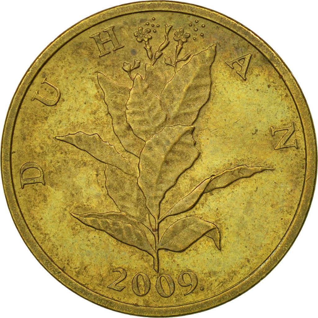 Croatia Coin Croatian 10 Lipa | Tobacco Plant | KM6 | 1993 - 2021