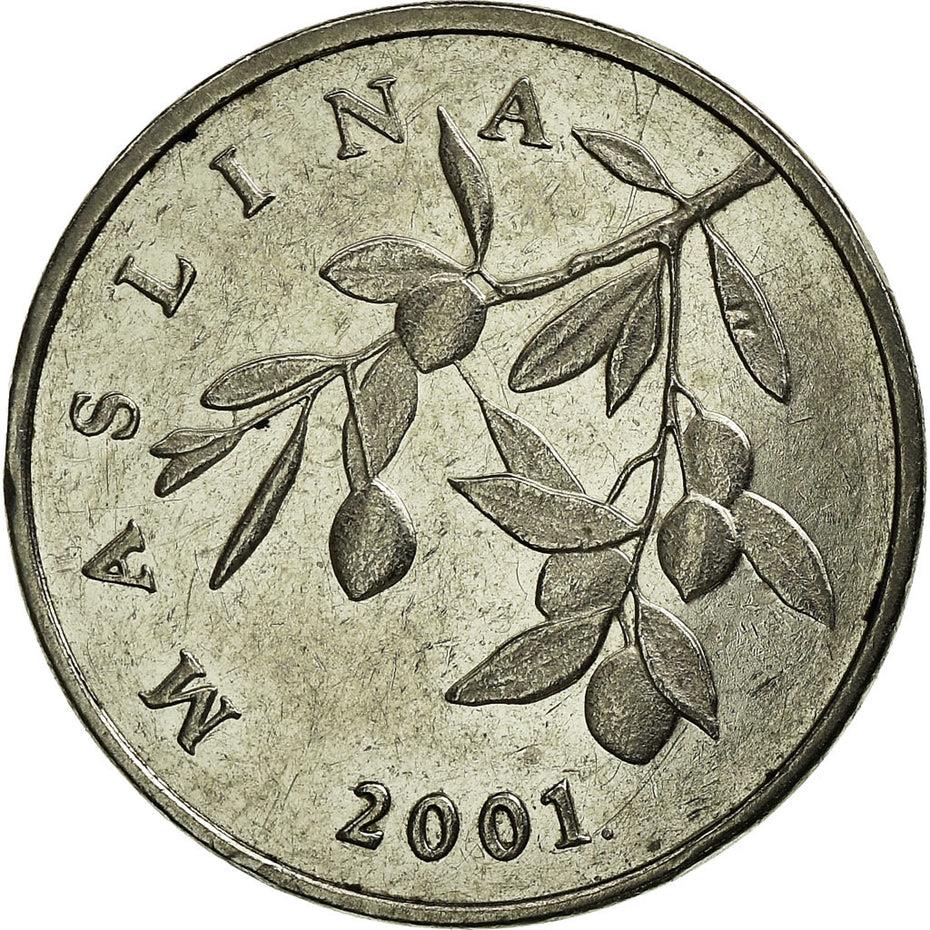 Croatia Coin Croatian 20 Lipa | Olive Branch | KM7 | 1993 - 2021