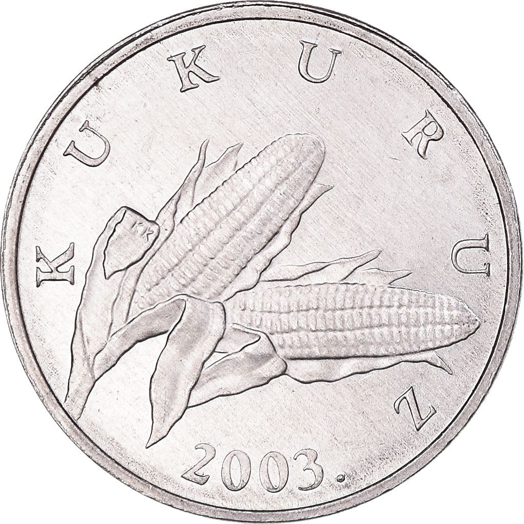 Croatian Coin 1 Lipa | Croatian Corn | KM3 | 1993 - 2021