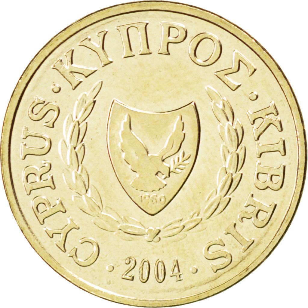 Cyprus 1 Cent Coin | KM53.3 | 1991 - 2004