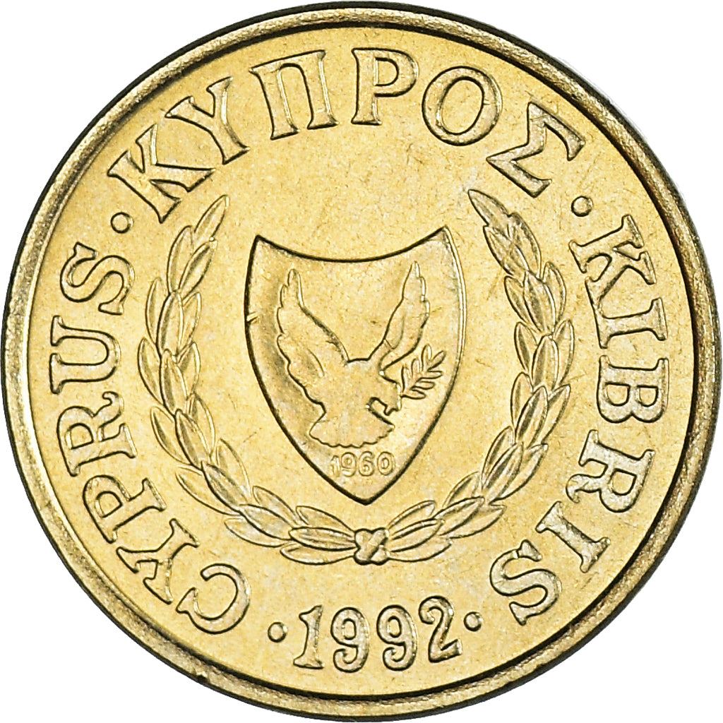 Cyprus 1 Cent Coin | KM53.3 | 1991 - 2004