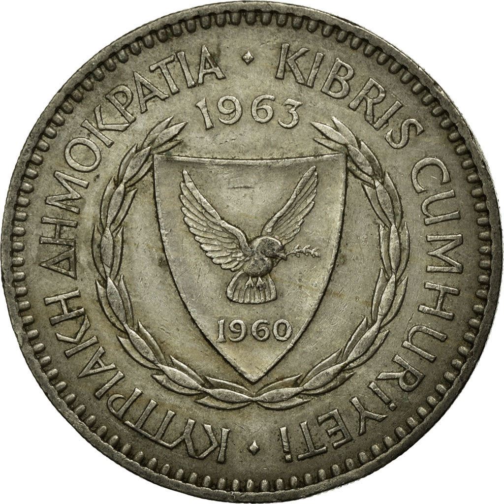 Cyprus 100 Mils Coin | Ram | KM42 | 1963 - 1982