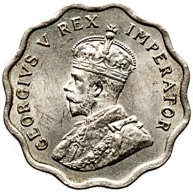 Cyprus | 1/2 Piastre Coin | King George V | KM20 | 1934