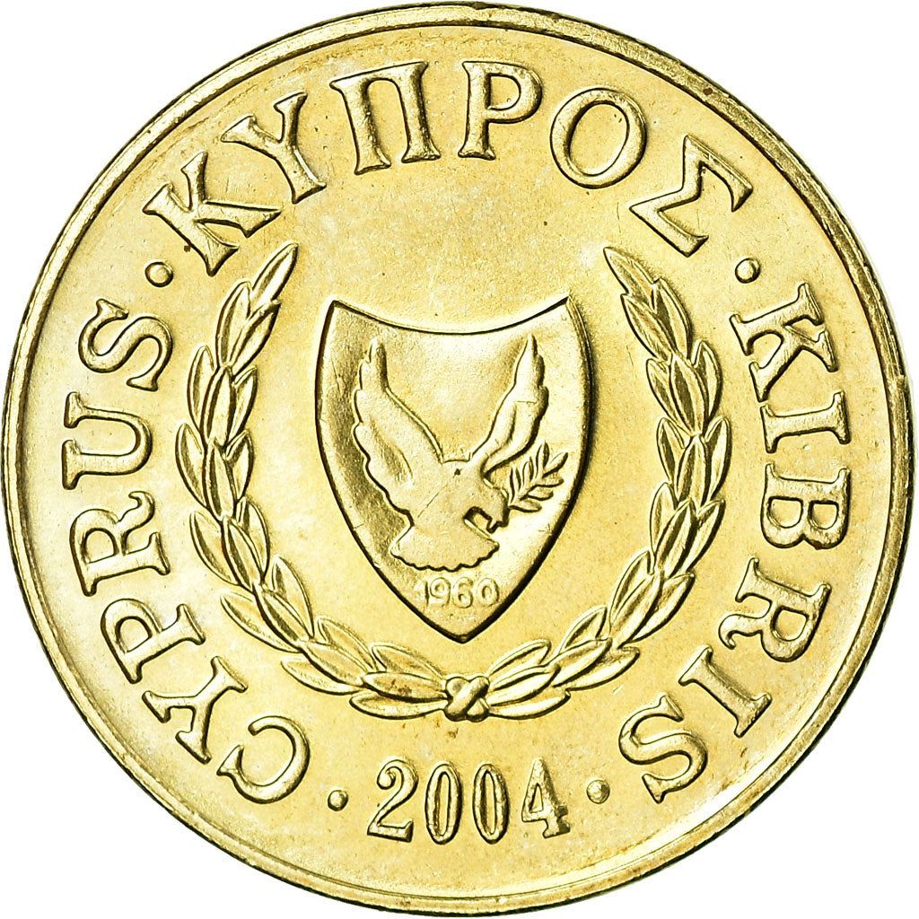 Cyprus 2 Cents Coin | Goat | KM54.3 | 1991 - 2004