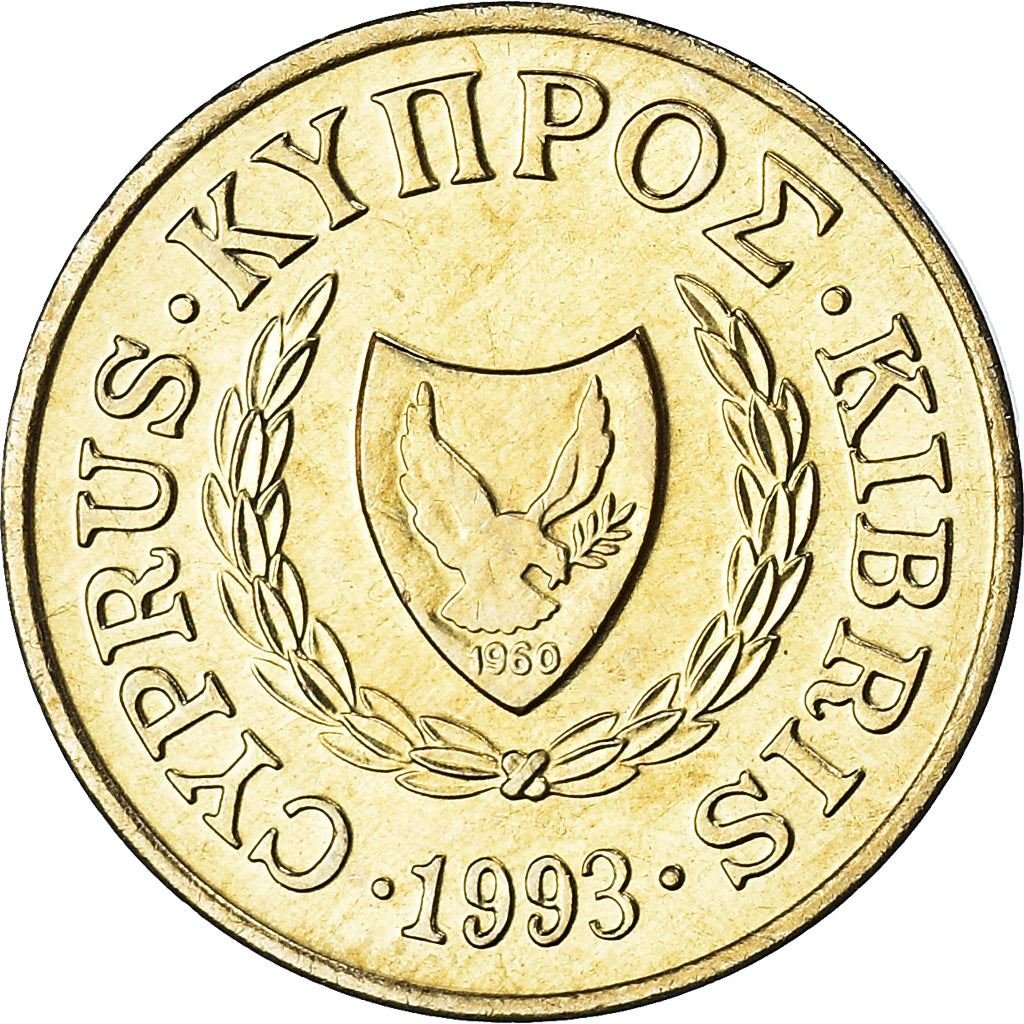 Cyprus 2 Cents Coin | Goat | KM54.3 | 1991 - 2004