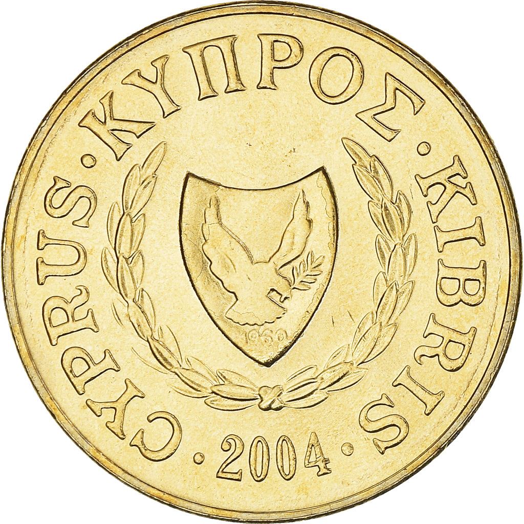 Cyprus 2 Cents Coin | Goat | KM54.3 | 1991 - 2004