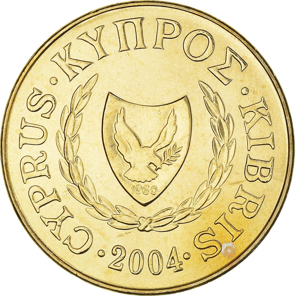 Cyprus 5 Cents Coin | Bull | KM55.3 | 1991 - 2004