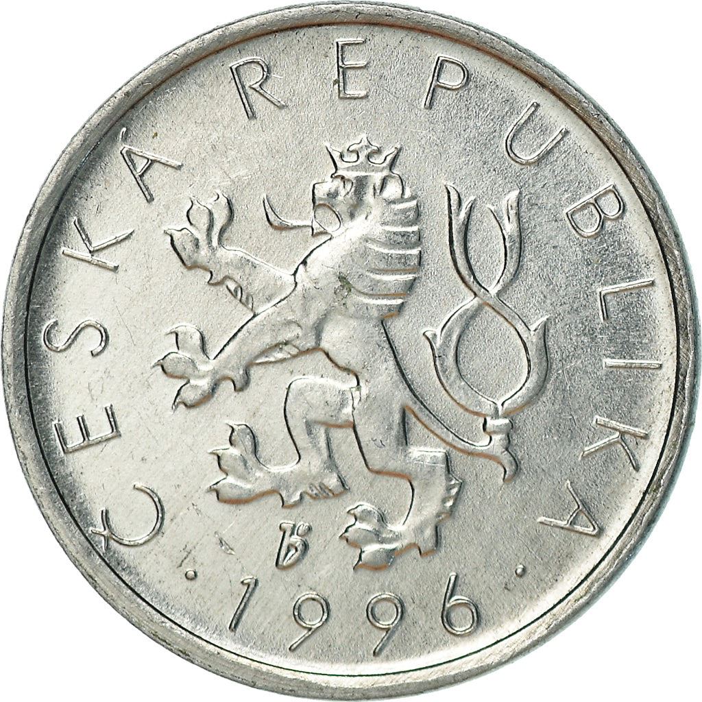 Czech Republic Coin Czech 10 Haleru | Lion | River | KM6 | 1993 - 2003