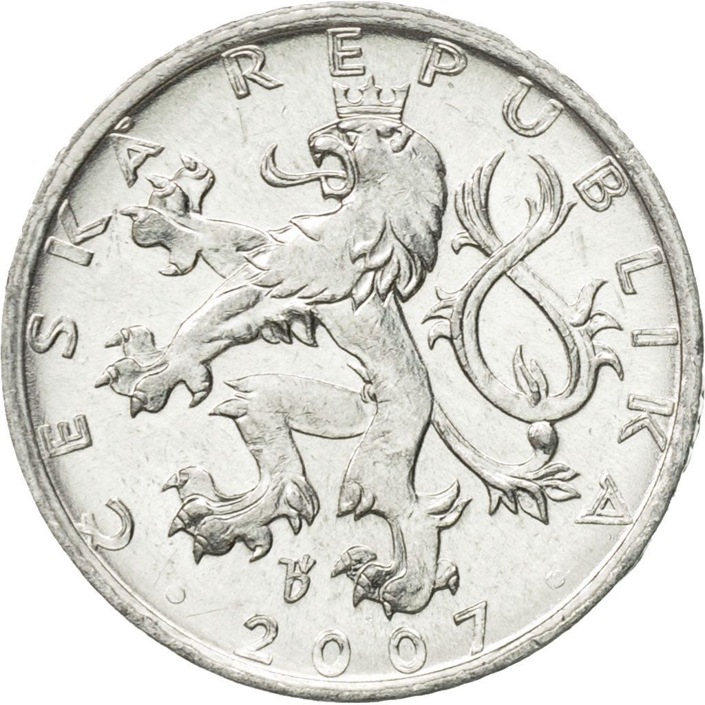 Czech Republic Coin Czech 50 Haleru | Lion | KM3 | 1993 - 2008