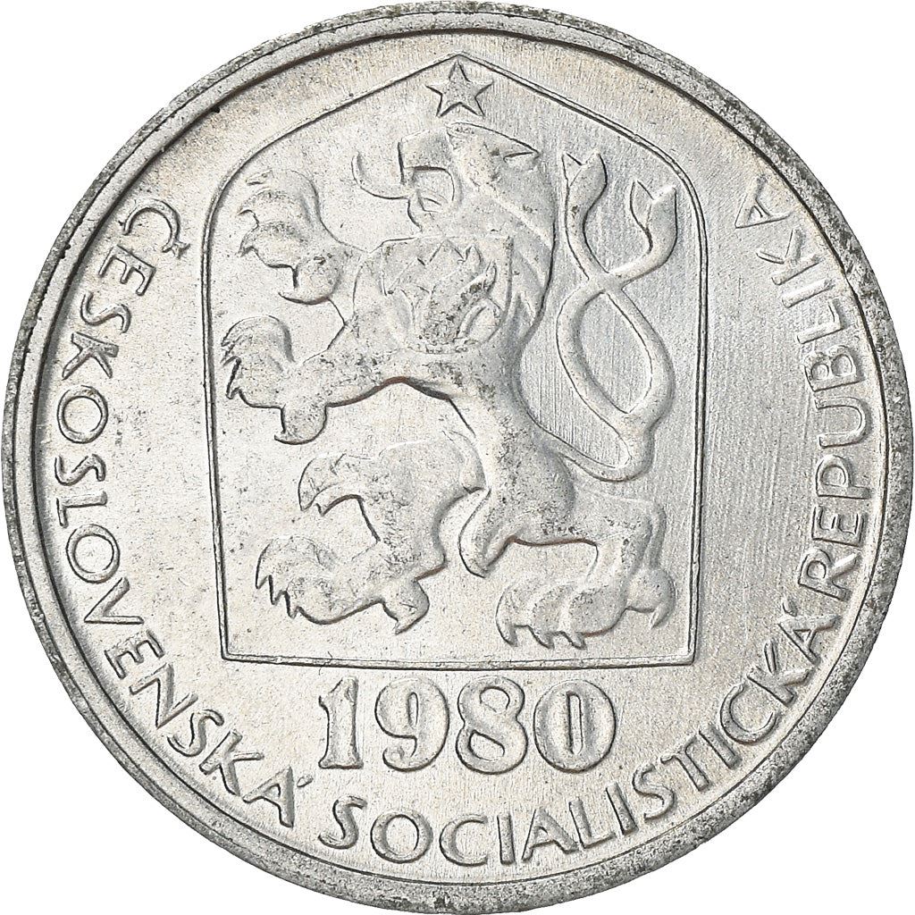 Czechoslovakia 10 Haleru Coin | Star | KM80 | 1974 - 1990